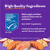 Halo Purely for Pets Holistic Dog Food, Complete Digestive Health Wild-Caught Salmon and Whitefish, 3.5 lb Bag