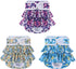 Reusable Dog Diapers Female 3 Pack Doggie Diapers for Period Heat Incontinence