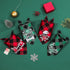 Generic 4 Pack- Set 2 2 MIANOOMAG Dog Christmas Bandanas Large Classic Triangle Merry Christmas Printing Plaid Fall Pet