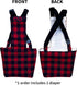 1, Count) Chicken Diapers Duck Diaper Diaperalls for Hens, Roosters, Ducks, Ducklings - Reusable, Adjustable by Uni