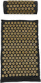 2pcs Yoga Massage Mat Comfortable Acupressure Pillow for Full-Body Relaxation Portable Design