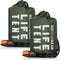 Go Time Gear Survival Life Tent for 2 Persons, Mylar Emergency Shelter Tube Tent with Paracord