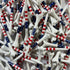 Pride Golf Tee Performance Plastic Golf Tees - Stars & Stripes - 100 Count, 3-1/4 Inch, Made in the USA
