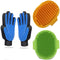 Dog Washing Gloves Brush for Pet, JOANGIHC 3PCS Grooming Hair Brush, Cat Scrubber for Bathing