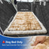 Thickened Dog Bed for Car Back Seat, Upgraded Bottom Non-SlipFits Hard Bottom car seat Cover for Dogs, Premium Mixed