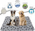 Dog Crate Pee Pads, Washable Non-Slip Puppy Pads for Small Dogs, Water Absorb Training Pads, 32" x 40", Gray