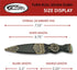 Szco Supplies 7.25" Emerald Colored Sgian Dubh Scottish Dirk Knife with Bronze Scabbard