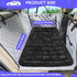 (50"x24.6") Dog Car Bed Mat, Non-Slip Backseat Extender Pet Blanket, Plaid Dog Bed for SUVs, Sedans & Trucks