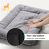 Dog Beds Crate Pad for Medium/Large Dogs, Ultra Soft Washable Anti-Slip Kennel Pad, Cozy Sleeping Mat, Gray 36inch