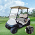 Golf Cart Seat Covers - Towel Blanket with 4 Side Pockets, Fits EZGO, Club Car, Yamaha, and More