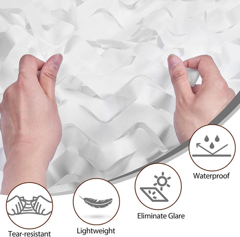 Sheerness Camo Netting for Hunting Blind, Outdoor Camouflage Netting 20X20, 10X20, 10X10 Bulk Roll