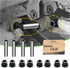 Golf Cart Rear Leaf Spring Bushings & Sleeves Kit for EZGO TXT/Medalist (94+) Gas/Electric, Club Car DS 1992-up