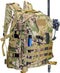 Outdoor Fishing Tackle Backpack, Shoulder Bag with Ample Storage Space for Fishing, Hiking, Camping Gear and Equipment