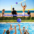 6 Pack 5, Volleyballs Official Size Soft Bulk Recreational Volley Balls with Pump and Net Bag for Indoor Outdoor Beach