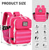 HongXingHai 9L Backpack Backpack Mini Tactical for Men and Women, Tactical Small for Hiking, Small Tactical Bag (Rose
