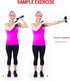 Gwee Best Resistance Bands Exercise Kit, Gym Total Body Workout Kit | Ultimate Crosstrainer to Build Muscle & Lose
