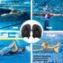 Swim Paddles Hand, Power Swim Training Paddles with Adjustable Straps for Adult Youth Swimming Gear