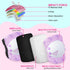 Knee Pads for Kids Girls Protective Gear Set, Adjustable Knee and Elbow Pads with Wrist Guard for 3-8 Years