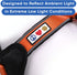 Pawtitas Reflective Dog Harness - Comfortable & Padded for Controlled Walks or Runs - XS, Orange