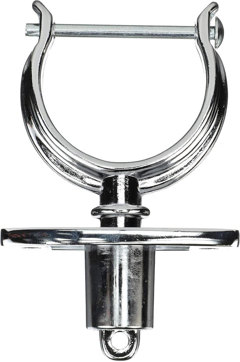 Seachoice Top-Mount Rowlock Set, Chrome-Plated Zinc, Includes 2 Rowlocks with Locking Pins and Sockets