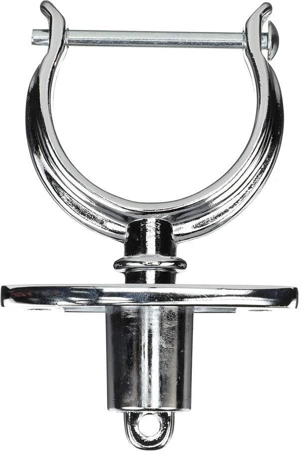 Seachoice Top-Mount Rowlock Set, Chrome-Plated Zinc, Includes 2 Rowlocks with Locking Pins and Sockets