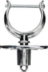 Seachoice Top-Mount Rowlock Set, Chrome-Plated Zinc, Includes 2 Rowlocks with Locking Pins and Sockets