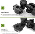 Golf Push Cart Umbrella Holder - Heavy Duty Aluminium Alloy Base, Universal Holder for Golf Cart, Strollers, Bike