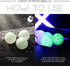 Franklin Sports Glow in The Dark Outdoor Pickleballs - Light Up Pickleball Balls for Nighttime Pickleball - Glow in The