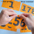 UISKOOPW Race Bib Numbers for Tryouts,Running Bibs with Pins for Races,Marathon,Track,Field Competitor Audition Road ID