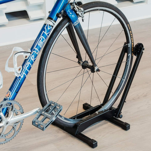 Lumintrail Foldable Bike Floor Storage Stand for Mountain and Road Bicycles