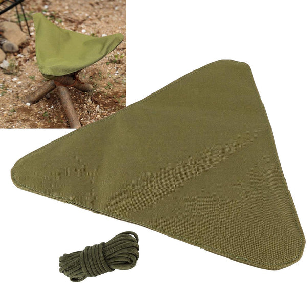 Cyrank Camping Tripod Stool Cloth, Travel Folding Camping Stool Folding Camping Chairs Portable