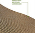 Best Pet Supplies Cat Scratcher, Wave Shaped Reversible Cardboard, Durable, Claw Safe, Natural Recycled Materials, Pack
