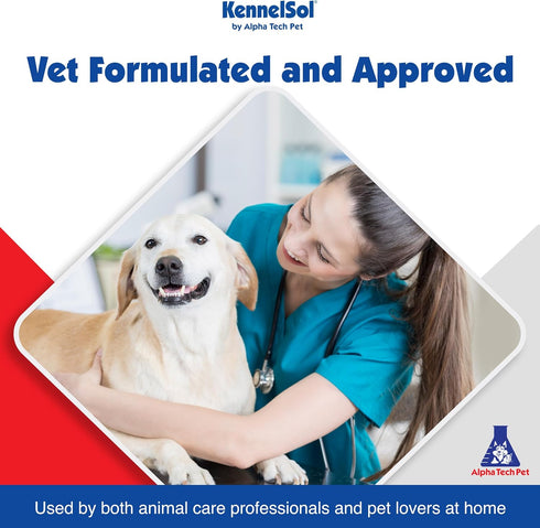 1-Step Kennel Cleaner - EPA Registered Liquid Concentrate Disinfectant and Deodorizer, 1 Pint
