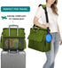 Set 2 2 1 Modoker Dog Travel Bag, Weekend Pet Travel for Dog and Cat, Airline Approved Tote Organizer