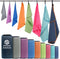 HOEAAS 2 Pack Microfiber Camping Towels, Quick Dry Towel, Super Absorbent Ultra