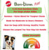 SPOT 60lbs, 5.25in, Bam-Bones Plus Bamboo Stick Bamboo Fiber & Nylon, Durable Long Lasting Dog Chew for Aggressive