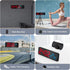 15" Countdown/Up/Stopwatch/12-Level ANJANK Large Gym Timer, LED Digital Wall Clock with Seconds, Timing for Workout