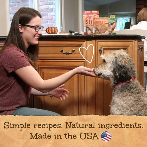 7 Oz (Pack 6) Happy Howie's Soft Meat Roll Treat - Soft Dog Food Beef Rolls, High Protein, Natural Ingredients, for All