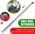 Professional Golf Ball Retriever Picker, Aluminum Shag Tube Release Tool for Practice Pick-up