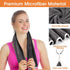 Hoiny 3 Pack (14.2" 30"), Swimming, Microfiber Gym Towels x Super Soft, Quick Drying, Absorbent Towel for Fitness