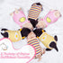 Nuanchu 3 Pcs Female Dog Diaper Sanitary Panties with Adjustable Suspender, Washable Reusable for Dogs in Heat