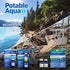 Potable Aqua Water Purification Tablets, Effective Portable Solution for Camping, Hiking, Emergencies, Two 50ct Bottles