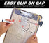 GoSports Premium Dry Erase Coaches Clipboards – Basketball, Baseball, Football, Soccer, Hockey, Volleyball, Lacrosse