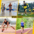 Shappy 50 Pcs Agility Rings with Storage Bags, 15 Inch Plastic Speed Rings for Sports Training