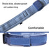 Adjustable Tactical Dog Collar with Heavy Duty Metal Buckle and Handle for Dog Training (Dark Blue, M)