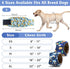 5 Pack Dog Diapers Male, Premium Belly Bands for Male Dogs, High Absorbing Dog Pee Wraps for Doggie in Incontinence