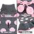 KYEESE Turtleneck Dog Sweater Dress for Small Dogs, Polka Dot Knit Pullover with Leash Hole, Warm Pet Sweater