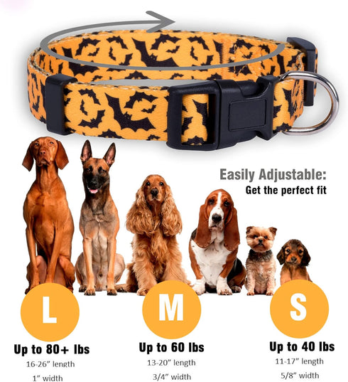 Halloween Dog Collar by Native Pup (Large, Bats)
