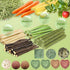 Chinchilla (60PCS) Chew Treat Rabbit Toys for Teeth Health, Natural Bunny Enrichment Toys for Boredom & Stress Relief