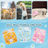3 Pack SlowTon Washable Dog Diapers Female - No Leak Reusable Doggie Puppy Diaper with Adjustable Buttons, Comfortable